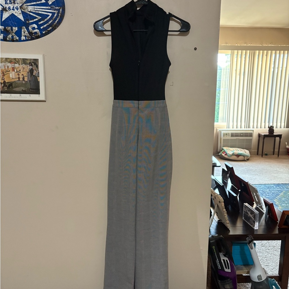 XOXO Black and Gray Jumpsuit